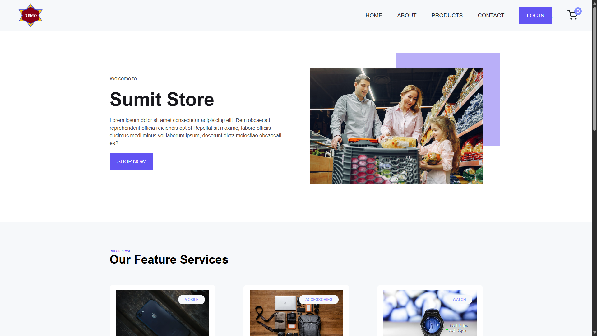 E-commerce Website